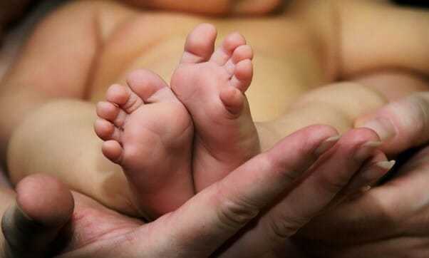 baby voeten